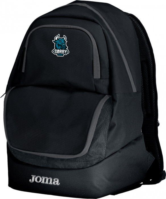 Joma - Sørby Backpack - Negro & blanco